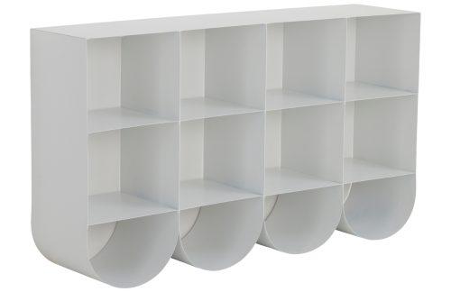 Jotex Bílý kovový botník WAWAY 120 x 30 cm Jotex