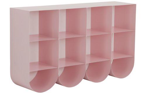 Jotex Růžový kovový botník WAWAY 120 x 30 cm Jotex