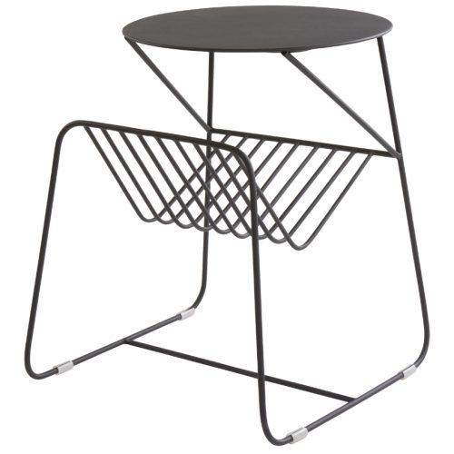Jotex Černý kovový odkládací stolek DALLY 56 x 59 cm Jotex