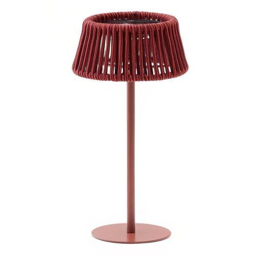 Terakotově červená zahradní solární LED lampa Kave Home Aldet Kave Home