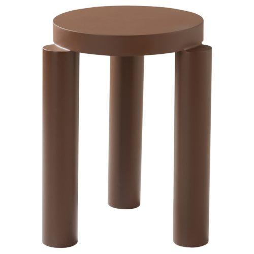 Jotex Hnědý kovový odkládací stolek SALA 36 cm Jotex