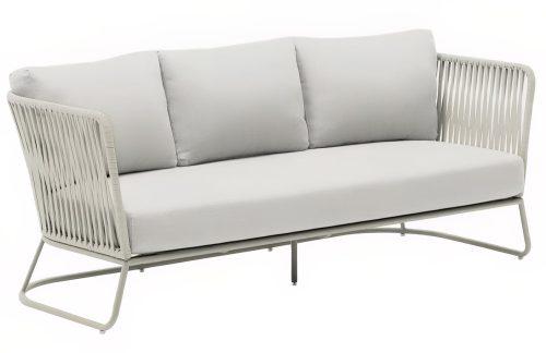Šedá kovová zahradní třímístná pohovka Kave Home Saconca 189 cm Kave Home