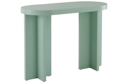 Jotex Zelený lakovaný psací stůl CRUZ MINI 100 x 50 cm Jotex