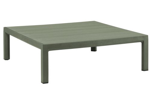 Nardi Zelený plastový zahradní stolek Maximo Tavolino 80 x 80 cm Nardi