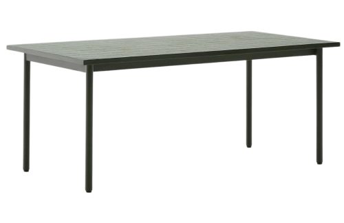 Zelený zahradní stůl Kave Home Maurina 223 x 101 cm Kave Home