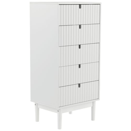 Jotex Bílá lakovaná komoda TOULUSE 55 x 40 cm Jotex