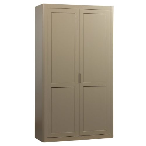 WOOOD Béžová dřevěná skříň Graner 217 x 120 cm WOOOD
