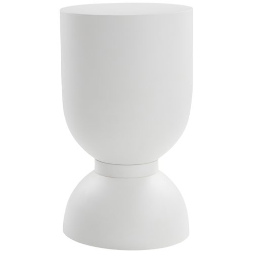 Jotex Bílý kovový odkládací stolek BRAMTON 31 cm Jotex