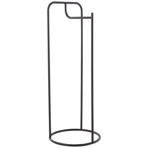 Jotex Černý kovový stojací věšák LINE 122 cm Jotex