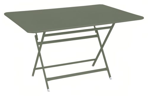 Kaktusově zelený kovový skládací stůl Fermob Caractére 128 x 90 cm Fermob