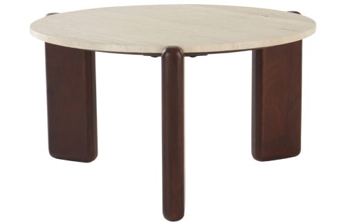 Jotex Béžový kamenný konferenční stolek TILOU 76 cm Jotex