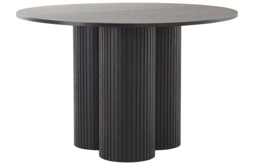 Jotex Černý dřevěný jídelní stůl TAVIRA 120 cm Jotex