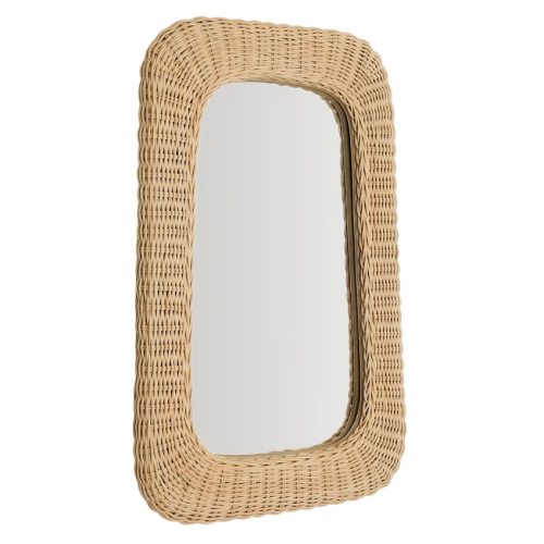 Ratanové zrcadlo Kave Home Zilna 59 x 38 cm Kave Home