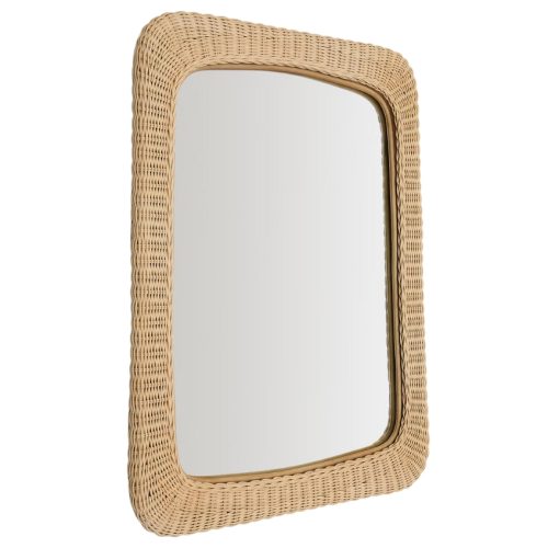 Ratanové zrcadlo Kave Home Zilna 79 x 58 cm Kave Home