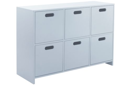 Jotex Světle modrá lakovaná komoda MONTI 100 x 35 cm Jotex