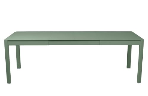 Kaktusově zelený kovový rozkládací zahradní stůl Fermob Ribambelle 149/234 x 100 cm Fermob
