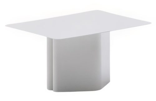 Šedý kovový konferenční stolek Kave Home Arvin 70 x 52 cm Kave Home