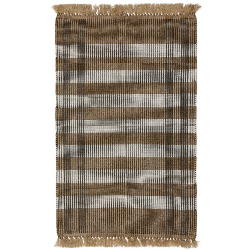 Béžovo-hnědý zahradní koberec Kave Home Barani 60 x 90 cm Kave Home