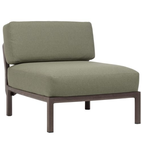 Nardi Zelený zahradní modul Maximo s hnědou podnoží Nardi