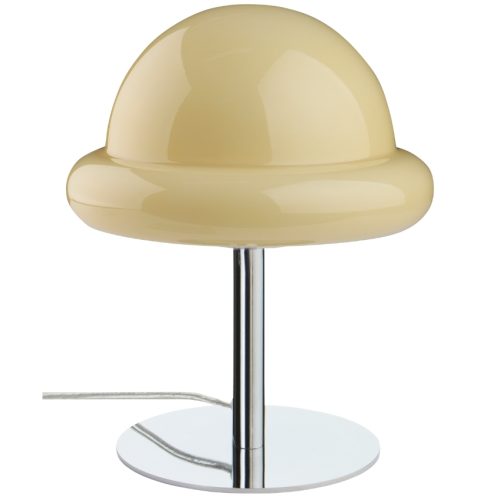 Jotex Světle žlutá skleněná stolní lampa BUBBA Jotex