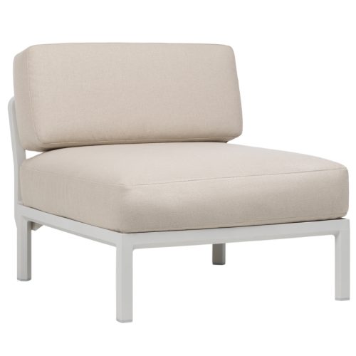 Nardi Béžový zahradní modul Maximo s bílou podnoží Nardi