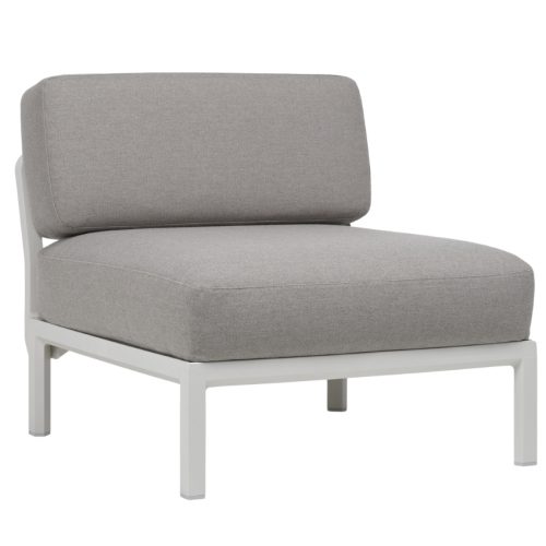 Nardi Šedý zahradní modul Maximo s bílou podnoží Nardi