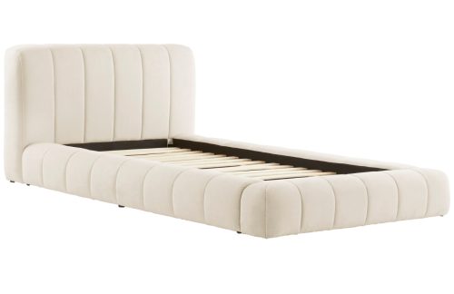 Jotex Krémově bílá čalouněná postel DERMY MINI 90 x 200 cm Jotex