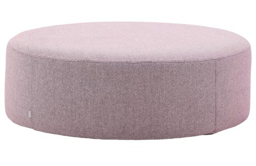 Fialový čalouněný taburet Kave Home Kaeli 120 cm Kave Home