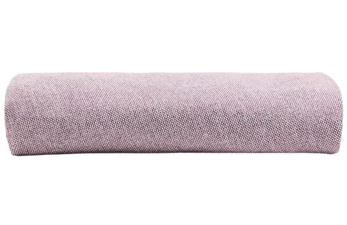 Fialový potah na taburet Kave Home Kaeli 120 cm Kave Home