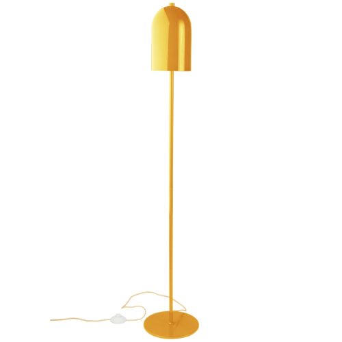 Jotex Žlutá kovová stojací lampa ARA 130 cm Jotex