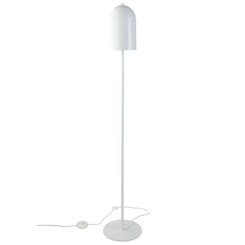Jotex Bílá kovová stojací lampa ARA 130 cm Jotex
