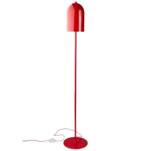 Jotex Červená kovová stojací lampa ARA 130 cm Jotex