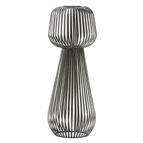 Zelená kovová zahradní solární LED lampa Kave Home Reiba 72 cm Kave Home