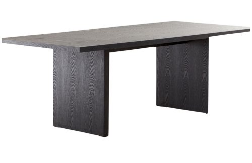 Jotex Černý dřevěný jídelní stůl ASPELUND 270 x 90 cm Jotex