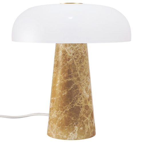 Nordlux Béžová mramorová stolní lampa Glossy Mini Nordlux