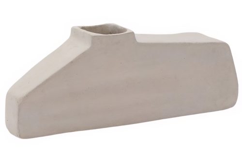 Šedá váza Kave Home Lahara 16 cm Kave Home
