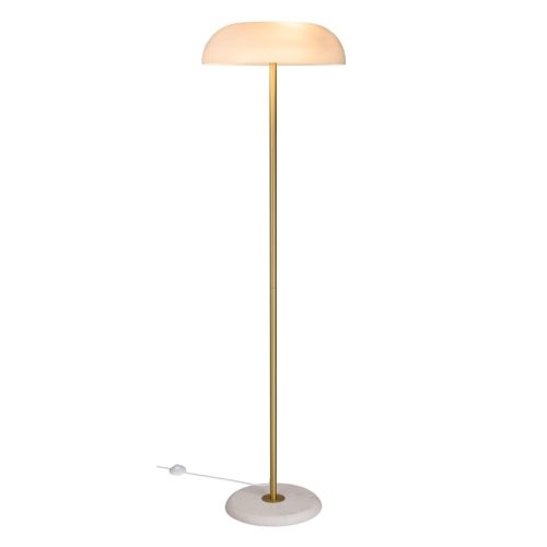 Nordlux Bílá stojací lampa Glossy 143 cm Nordlux