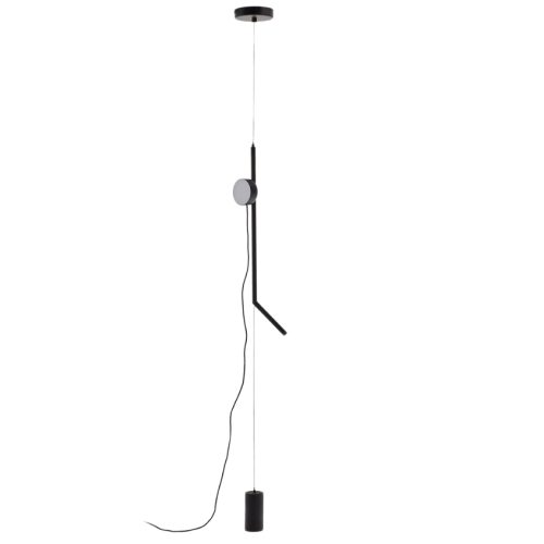 Černá kovová stojací lampa Kave Home Orey 339 cm Kave Home