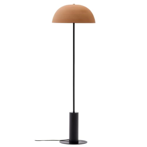 Béžová kovová stojací lampa Kave Home Nibla 140 cm Kave Home