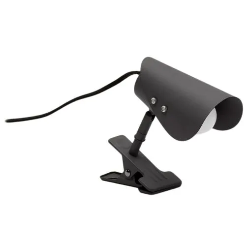 Malá kovová stolní lampa s klipem Kave Home Jula