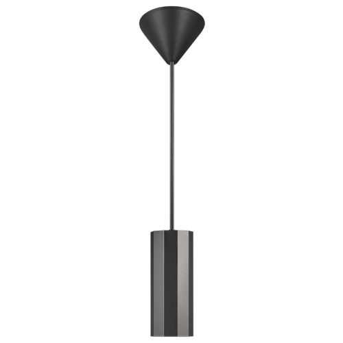 Nordlux Černé kovové závěsné světlo Alanis 6 cm Nordlux