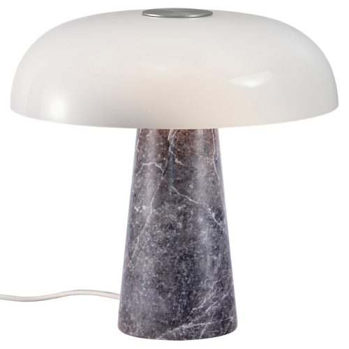Nordlux Šedá mramorová stolní lampa Glossy Nordlux