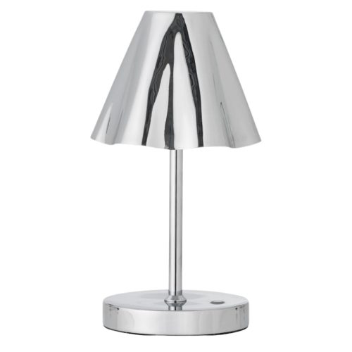 Stříbrná kovová nabíjecí stolní LED lampa Bloomingville Lianna Bloomingville