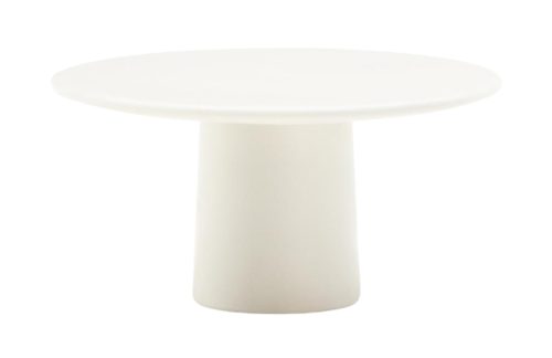Bílý zahradní stolek Kave Home Albanella 85 cm Kave Home