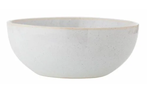 Bílá keramická miska Bloomingville Addison 22,5 cm