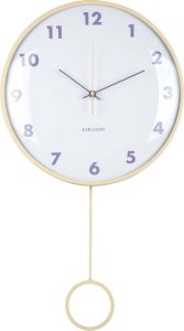 Kyvadlov&eacute; n&aacute;stěnn&eacute; hodiny Cheeky Dome &ndash; Karlsson Karlsson