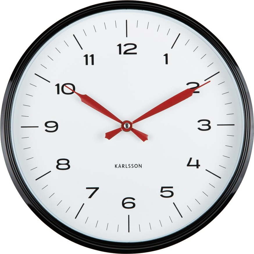 Nástěnné hodiny ø 30 cm Modern Factory – Karlsson Karlsson