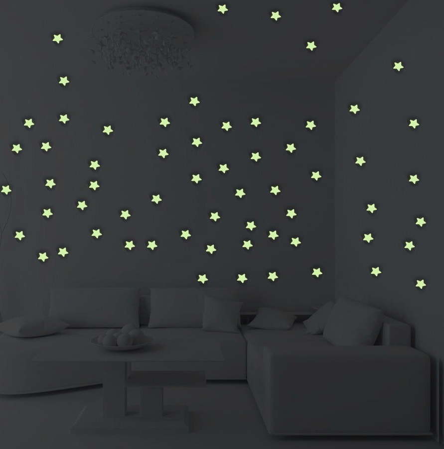Sada 100 svítících hvězd Ambiance Stars Ambiance