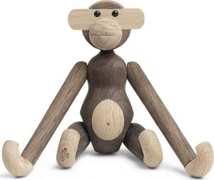 So&scaron;ka z masivn&iacute;ho dubov&eacute;ho dřeva Kay Bojesen Denmark Monkey Kay Bojesen Denmark