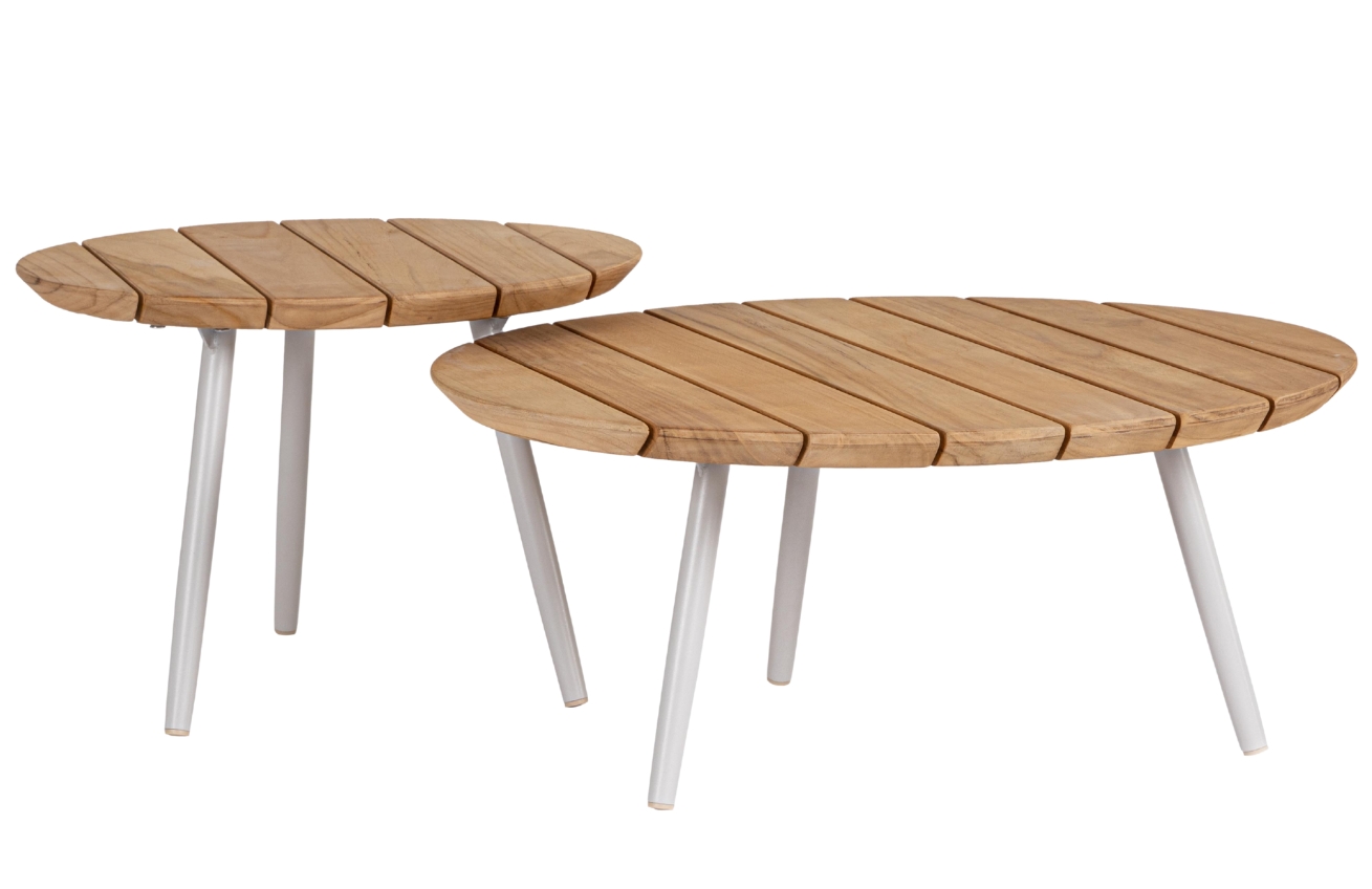 Bizzotto Set dvou zahradních stolků Talaia II. 50/70 cm Bizzotto
